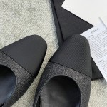 CHANEL especially popular color blocking single shoes continue the classic Chanel characteristics