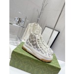 Gucci Explosive Presbyopia Canvas Casual Platform Shoes