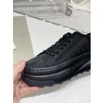 Gucci Explosive Presbyopia Canvas Casual Platform Shoes