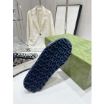 Gucci Explosive Presbyopia Canvas Casual Platform Shoes