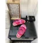 CHANEL 2023 spring and summer latest woven velcro sandals Japan imported woven materials