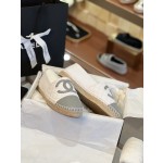 CHANEL fisherman shoes Chanel classic version of the original injection of rubber translucent rubber original color hemp sole