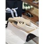 CHANEL fisherman shoes Chanel classic version of the original injection of rubber translucent rubber original color hemp sole