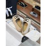 CHANEL fisherman shoes Chanel classic version of the original injection of rubber translucent rubber original color hemp sole