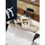 CHANEL fisherman shoes Chanel classic version of the original injection of rubber translucent rubber original color hemp sole