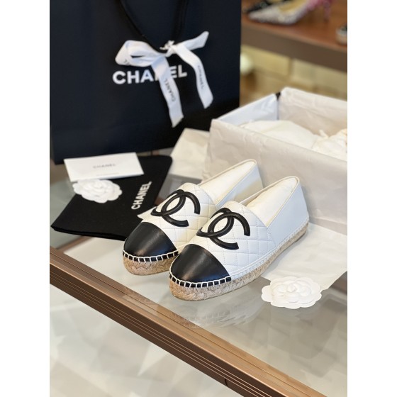 CHANEL fisherman shoes Chanel classic version of the original injection of rubber translucent rubber original color hemp sole