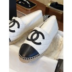 CHANEL fisherman shoes Chanel classic version of the original injection of rubber translucent rubber original color hemp sole