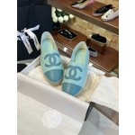 CHANEL fisherman shoes Chanel classic version of the original injection of rubber translucent rubber original color hemp sole