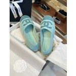 CHANEL fisherman shoes Chanel classic version of the original injection of rubber translucent rubber original color hemp sole