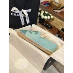 CHANEL fisherman shoes Chanel classic version of the original injection of rubber translucent rubber original color hemp sole