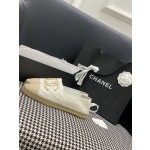 CHANEL fisherman shoes Chanel classic version of the original injection of rubber translucent rubber original color hemp sole