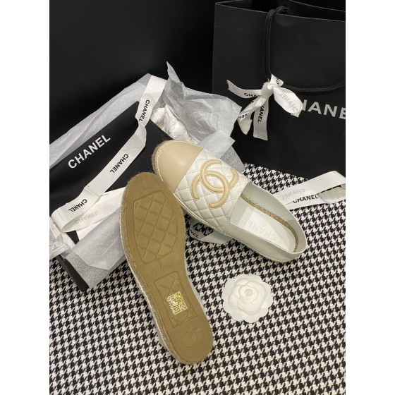 CHANEL fisherman shoes Chanel classic version of the original injection of rubber translucent rubber original color hemp sole