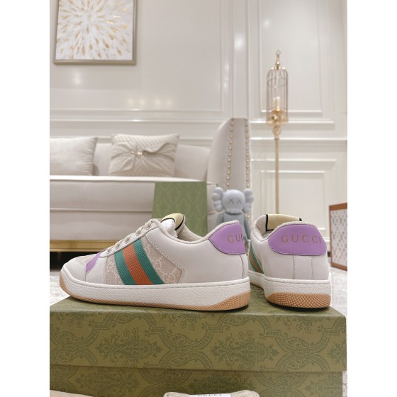 Gucci new upgraded small dirty shoes couple models