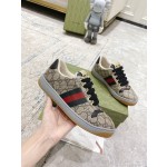 Gucci new upgraded small dirty shoes couple models
