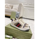 Gucci new upgraded small dirty shoes couple models