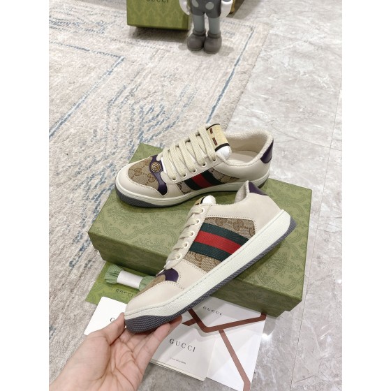 Gucci new upgraded small dirty shoes couple models