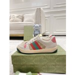 Gucci new upgraded small dirty shoes couple models