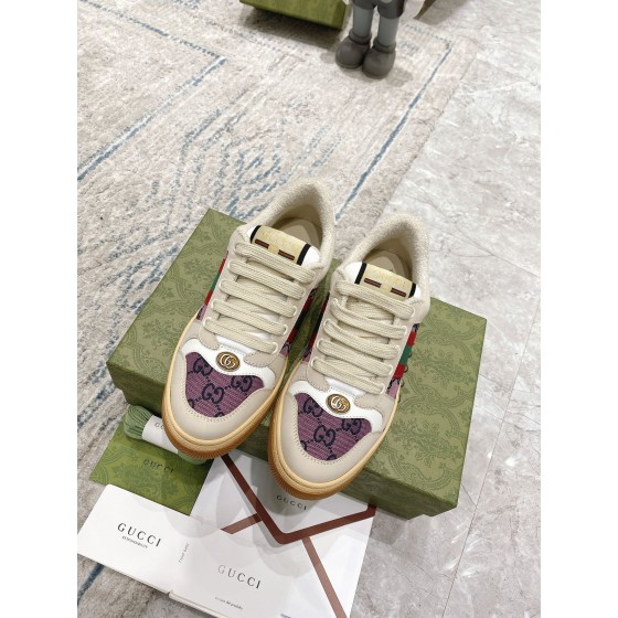 Gucci new upgraded small dirty shoes couple models