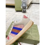 Gucci new upgraded small dirty shoes couple models