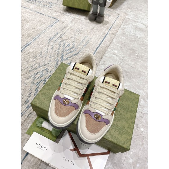 Gucci new upgraded small dirty shoes couple models