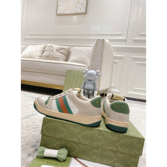 Gucci new upgraded small dirty shoes couple models