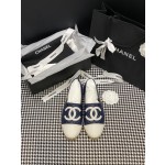 CHANEL fisherman shoes Chanel classic version of the original injection of rubber translucent rubber original color hemp sole