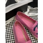 CHANEL fisherman shoes Chanel classic version of the original injection of rubber translucent rubber original color hemp sole