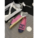 CHANEL fisherman shoes Chanel classic version of the original injection of rubber translucent rubber original color hemp sole