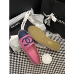 CHANEL fisherman shoes Chanel classic version of the original injection of rubber translucent rubber original color hemp sole