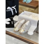 CHANEL fisherman shoes Chanel classic version of the original injection of rubber translucent rubber original color hemp sole