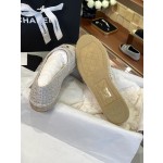 CHANEL fisherman shoes Chanel classic version of the original injection of rubber translucent rubber original color hemp sole