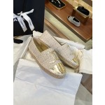 CHANEL fisherman shoes Chanel classic version of the original injection of rubber translucent rubber original color hemp sole