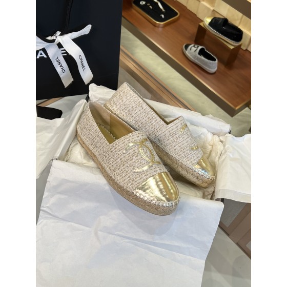 CHANEL fisherman shoes Chanel classic version of the original injection of rubber translucent rubber original color hemp sole