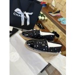CHANEL fisherman shoes Chanel classic version of the original injection of rubber translucent rubber original color hemp sole