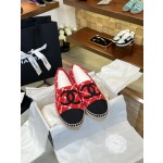 CHANEL fisherman shoes Chanel classic version of the original injection of rubber translucent rubber original color hemp sole