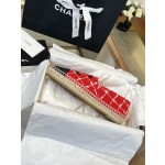 CHANEL fisherman shoes Chanel classic version of the original injection of rubber translucent rubber original color hemp sole