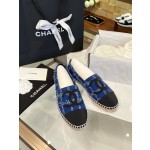 CHANEL fisherman shoes Chanel classic version of the original injection of rubber translucent rubber original color hemp sole