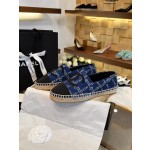 CHANEL fisherman shoes Chanel classic version of the original injection of rubber translucent rubber original color hemp sole