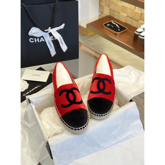CHANEL fisherman shoes Chanel classic version of the original injection of rubber translucent rubber original color hemp sole