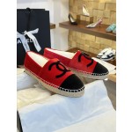 CHANEL fisherman shoes Chanel classic version of the original injection of rubber translucent rubber original color hemp sole