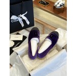 CHANEL fisherman shoes Chanel classic version of the original injection of rubber translucent rubber original color hemp sole