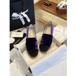 CHANEL fisherman shoes Chanel classic version of the original injection of rubber translucent rubber original color hemp sole