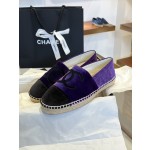 CHANEL fisherman shoes Chanel classic version of the original injection of rubber translucent rubber original color hemp sole