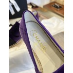 CHANEL fisherman shoes Chanel classic version of the original injection of rubber translucent rubber original color hemp sole