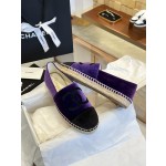 CHANEL fisherman shoes Chanel classic version of the original injection of rubber translucent rubber original color hemp sole