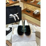 CHANEL fisherman shoes Chanel classic version of the original injection of rubber translucent rubber original color hemp sole