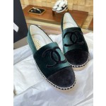 CHANEL fisherman shoes Chanel classic version of the original injection of rubber translucent rubber original color hemp sole