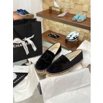 CHANEL fisherman shoes Chanel classic version of the original injection of rubber translucent rubber original color hemp sole