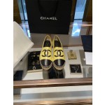 CHANEL fisherman shoes Chanel classic version of the original injection of rubber translucent rubber original color hemp sole