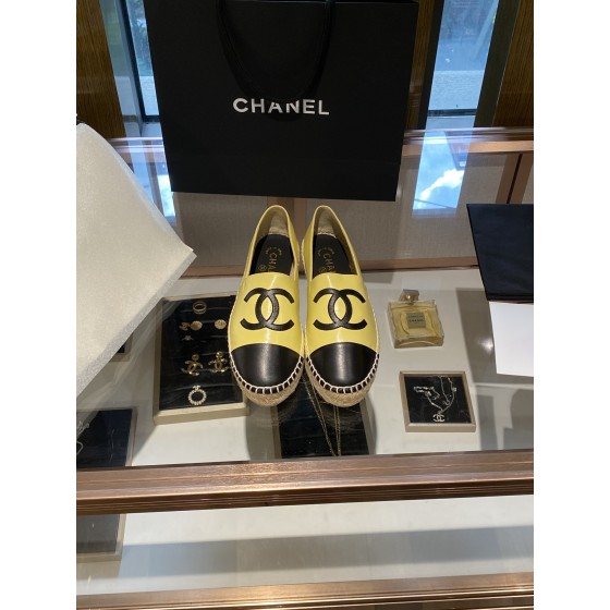 CHANEL fisherman shoes Chanel classic version of the original injection of rubber translucent rubber original color hemp sole